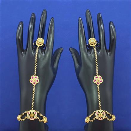 Antique Adjustable Hath Pan with Matte Gold Plating