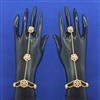 Antique Adjustable Hath Pan with Matte Gold Plating