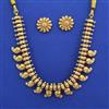 Antique Ashtapailu Necklace with Matte Gold Plating