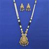 Antique Pearl Pendant Set with Gold Plating