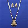 Antique Pearl Pendant Set with Gold Plating