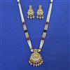 Antique Meenakari Pendant Set with Gold Plating