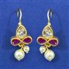 Antique Pearl Earring with Gold Plating