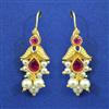 Antique Pearl Earring with Gold Plating