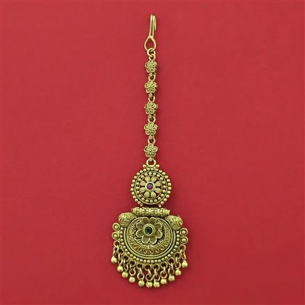 Antique Classic Tikka with Matte Gold Plating