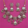 Antique Heritage Necklace with Mehndi Plating