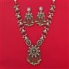 Antique Heritage Necklace with Mehndi Plating