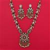 Antique Heritage Necklace with Mehndi Plating