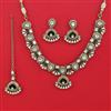 Antique Classic Necklace with Mehndi Plating