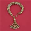 Antique Adjustable Bracelet with Gold Plating