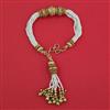 Antique Adjustable Bracelet with Gold Plating