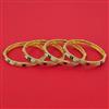 Antique Pearl Bangles with Gold Plating