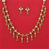 Antique Delicate Necklace with Gold Plating
