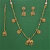 Antique Animal Necklace with Gold Plating
