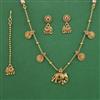 Antique Animal Necklace with Gold Plating