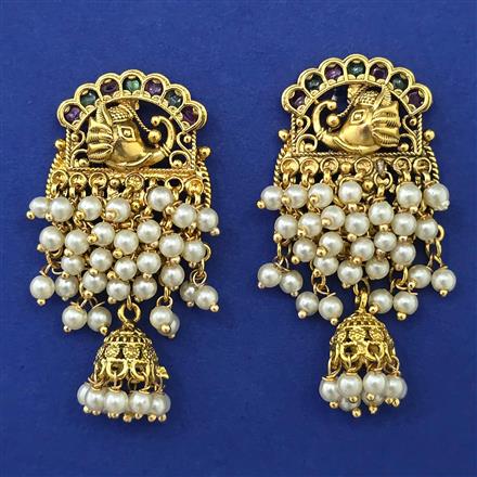 Antique Animal Earring with Gold Plating