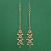 Antique Pearl Ear Chain with Gold Plating
