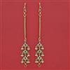 Antique Pearl Ear Chain with Gold Plating