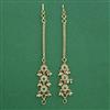 Antique Pearl Ear Chain with Gold Plating