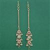 Antique Pearl Ear Chain with Gold Plating