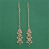 Antique Pearl Ear Chain with Gold Plating