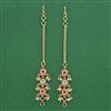 Antique Pearl Ear Chain with Gold Plating
