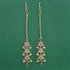 Antique Pearl Ear Chain with Gold Plating