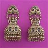 Antique Birds Earring with Matte Gold Plating
