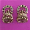 Antique Birds Earring with Matte Gold Plating