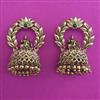 Antique Jhumki with Matte Gold Plating
