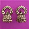 Antique Jhumki with Matte Gold Plating