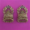 Antique Jhumki with Matte Gold Plating