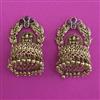 Antique Jhumki with Matte Gold Plating