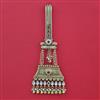 Antique Pearl Jhuda with Matte Gold Plating