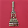 Antique Pearl Jhuda with Matte Gold Plating