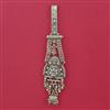 Antique Pearl Jhuda with Matte Gold Plating