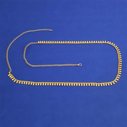 Antique Plain Gold Belt with Gold Plating