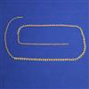 Antique Plain Gold Belt with Gold Plating