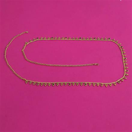 Antique Delicate Belt with Gold Plating