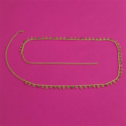 Antique Delicate Belt with Gold Plating