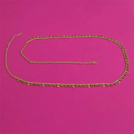 Antique Delicate Belt with Gold Plating
