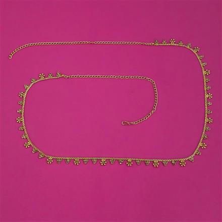 Antique Delicate Belt with Gold Plating