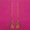 Antique Jhumki with Matte Gold Plating