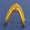 Antique Classic Ring with Matte Gold Plating