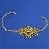 Antique Birds Baju Band with Matte Gold Plating