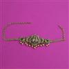 Antique Birds Baju Band with Matte Gold Plating