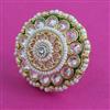 Antique Pearl Ring with Gold Plating