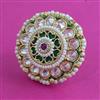Antique Pearl Ring with Gold Plating