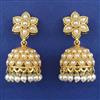 Antique Pearl Earring with Gold Plating
