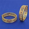 Antique 2 Pc Openable Bangles with Gold Plating